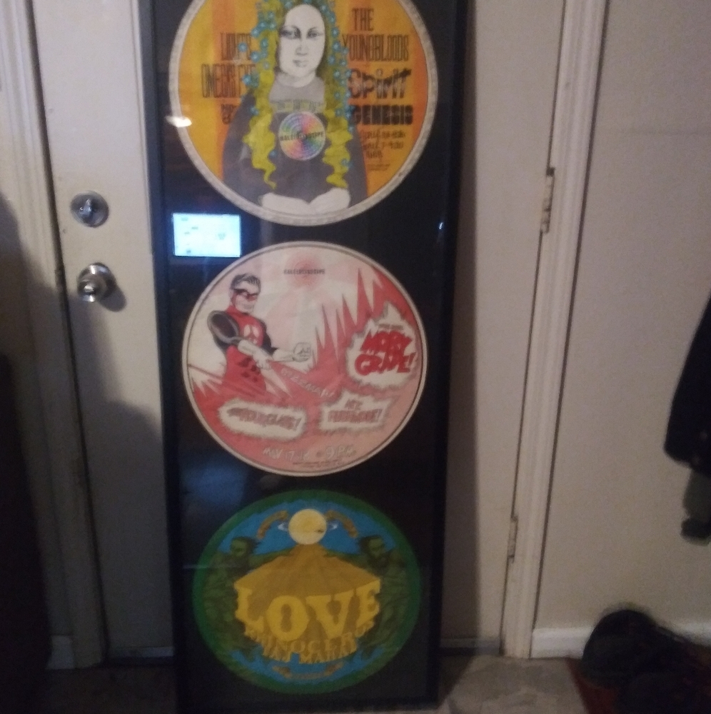 Original kaleidoscope round posters